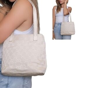 Gucci Cream Shoulder Bag